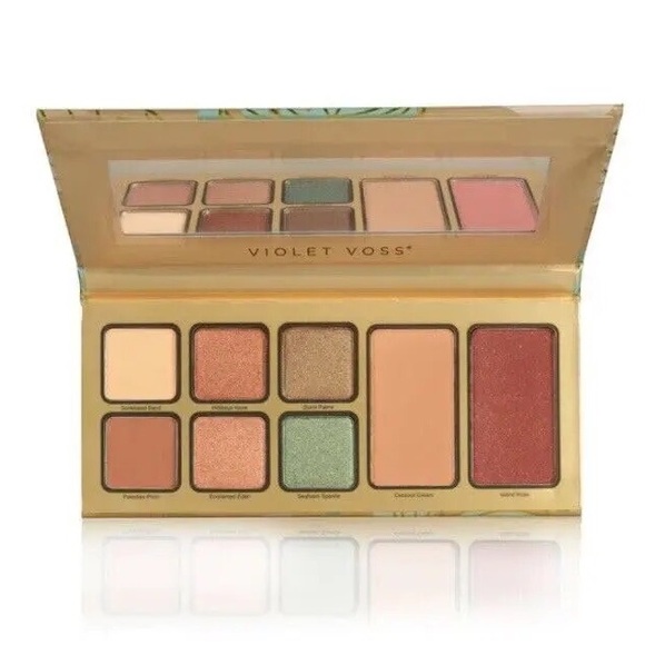 Violet Voss Pretty in Paradise Face & Shadow Palette *BNIB, Never Touched! - Picture 1 of 10